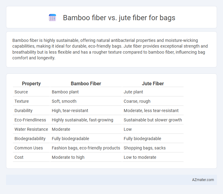 Bamboo fiber vs. jute fiber for bags - What is The Difference?