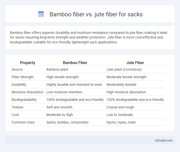 Bamboo fiber vs. jute fiber for sacks - What is The Difference?