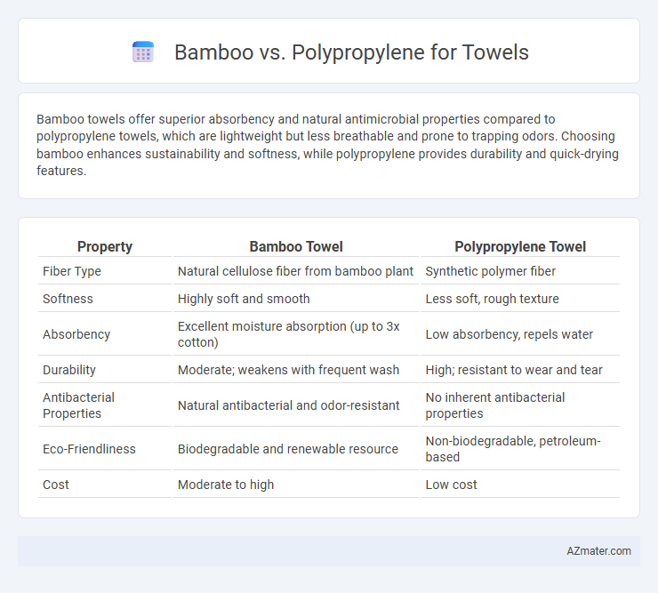 Bamboo vs. Polypropylene for Towels - What is The Difference?