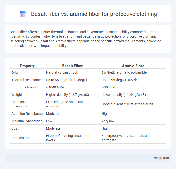 Basalt fiber vs. aramid fiber for protective clothing - What is The Difference?
