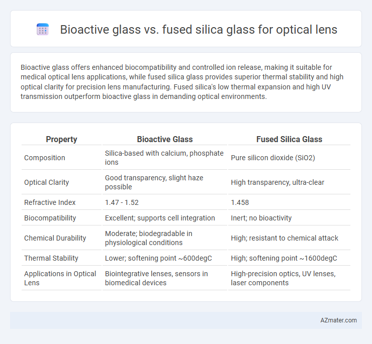 Bioactive glass vs. fused silica glass for optical lens - What is The Difference?