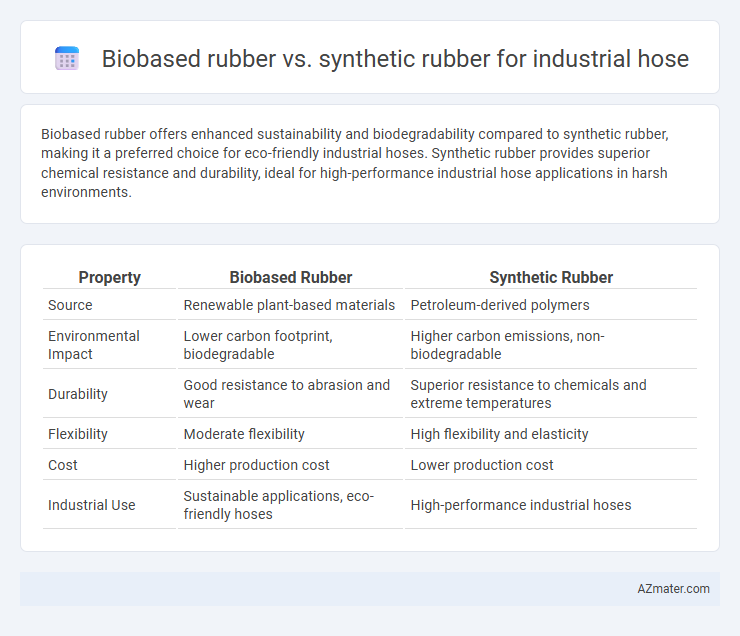 Biobased rubber vs. synthetic rubber for industrial hose - What is The Difference?