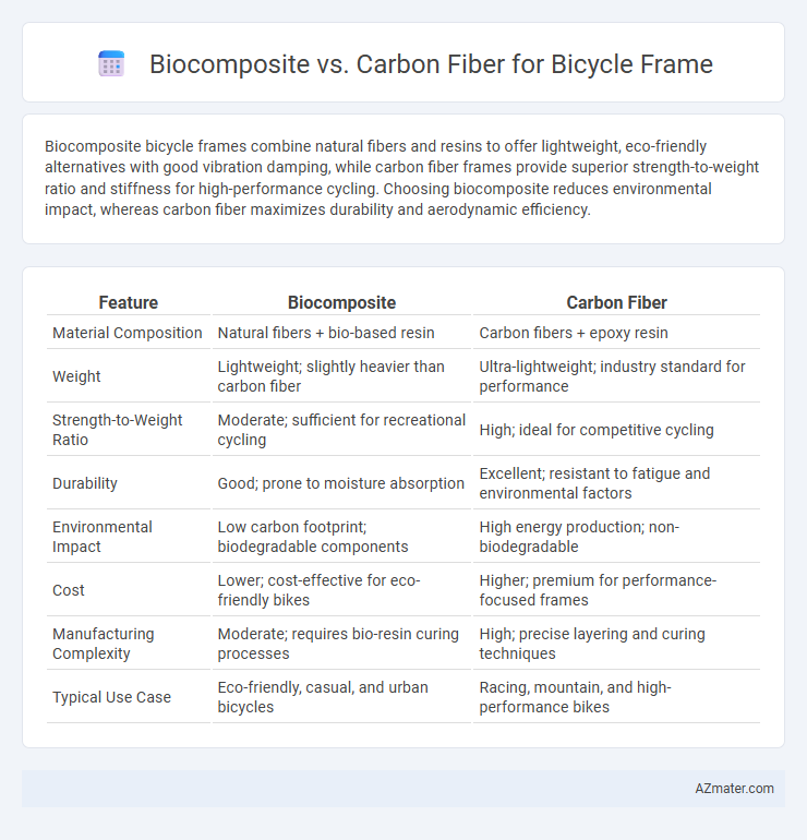 Biocomposite vs. Carbon Fiber for Bicycle Frame - What is The Difference?