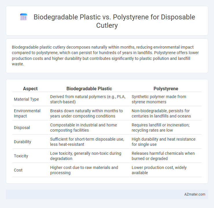 Biodegradable Plastic vs. Polystyrene for Disposable Cutlery - What is The Difference?