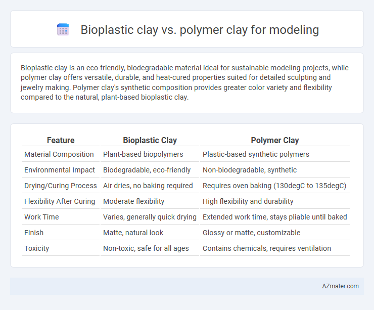 Bioplastic clay vs. polymer clay for modeling - What is The Difference?