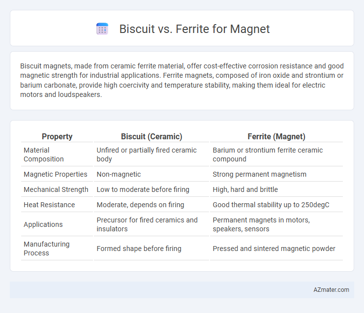 Biscuit vs. Ferrite for Magnet - What is The Difference?