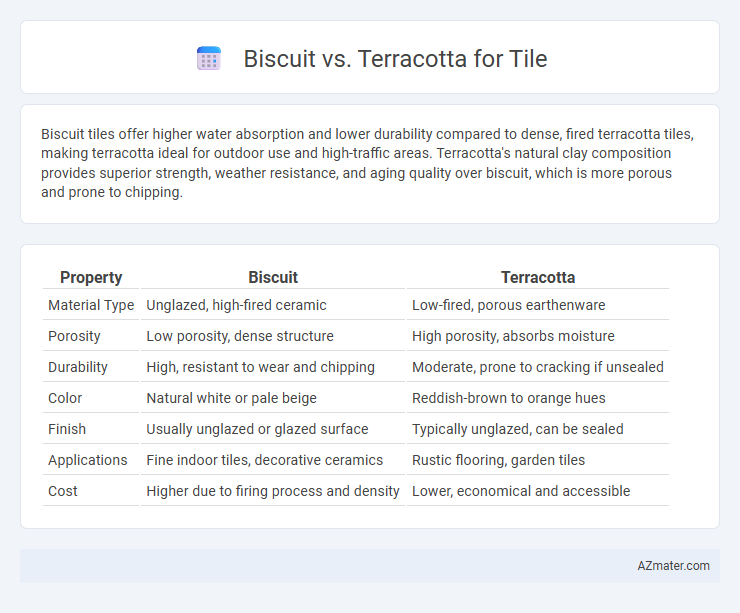 Biscuit vs. Terracotta for Tile - What is The Difference?