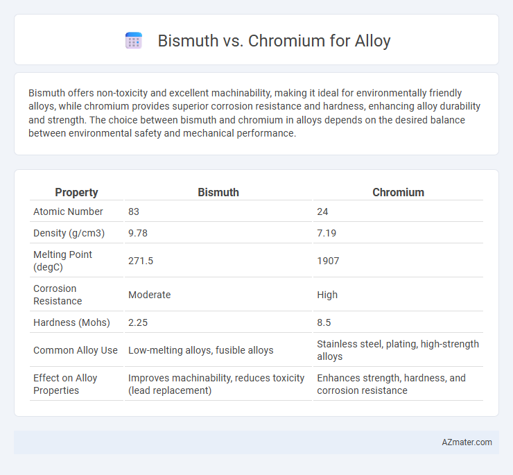 Bismuth vs. Chromium for Alloy - What is The Difference?