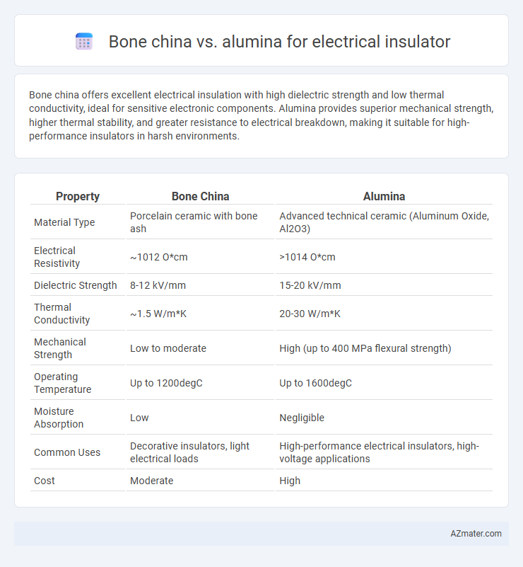 Bone china vs. alumina for electrical insulator - What is The Difference?