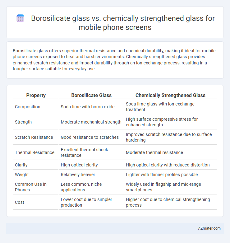 Borosilicate glass vs. chemically strengthened glass for mobile phone screens - What is The Difference?