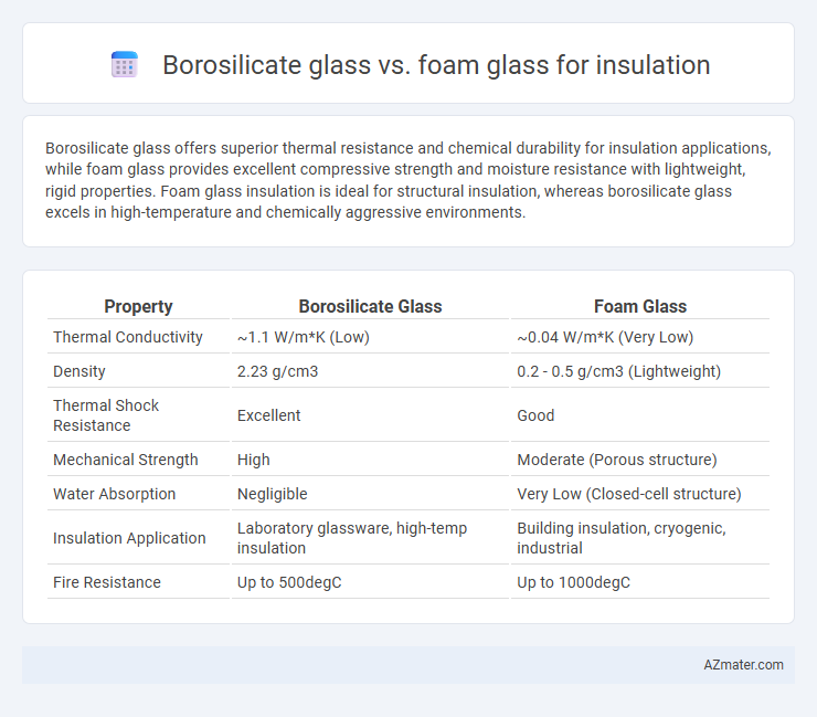 Borosilicate glass vs. foam glass for insulation - What is The Difference?