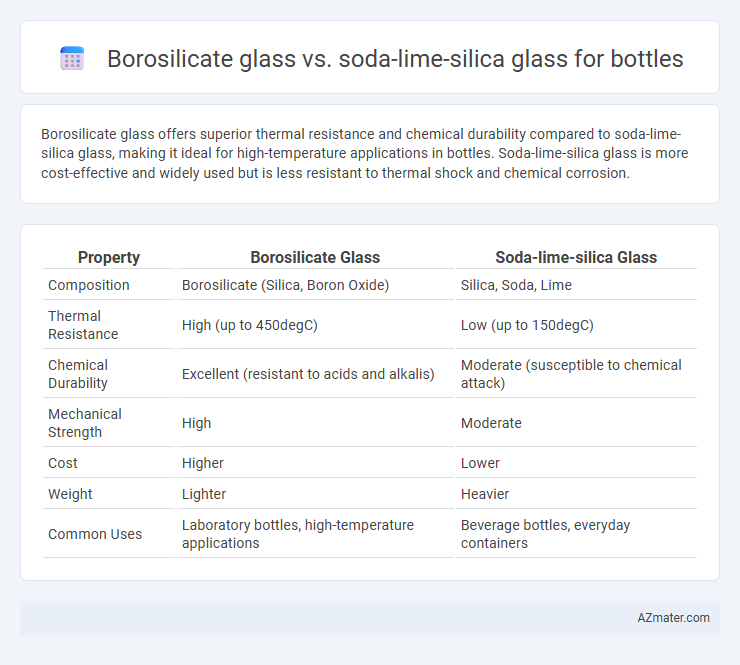 Borosilicate glass vs. soda-lime-silica glass for bottles - What is The Difference?