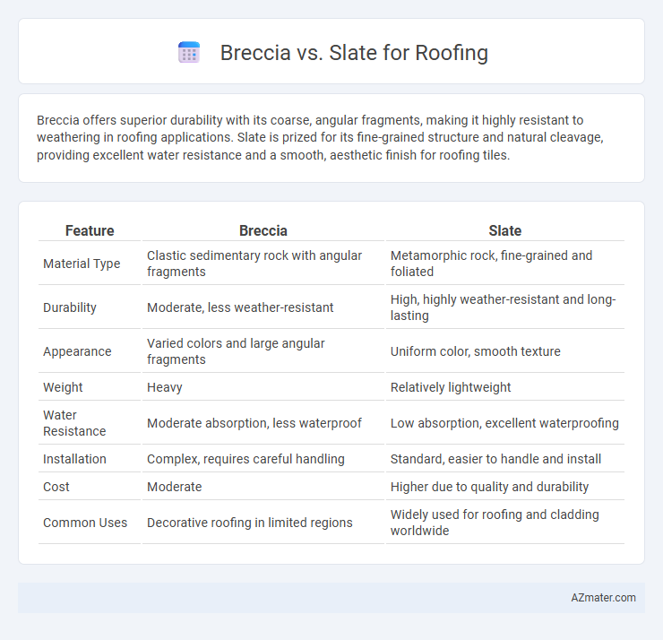 Breccia vs. Slate for Roofing - What is The Difference?