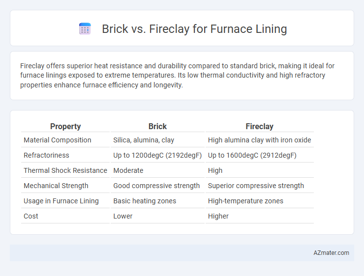 Brick vs. Fireclay for Furnace Lining - What is The Difference?