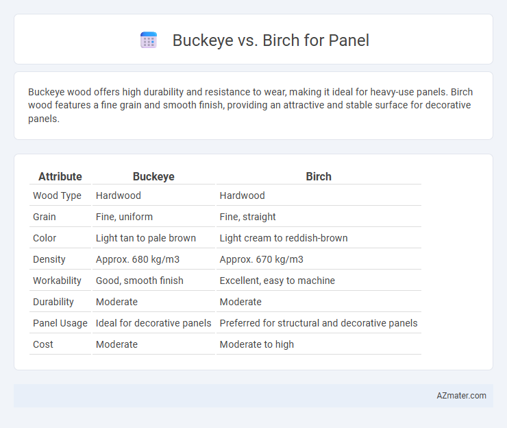 Buckeye vs. Birch for Panel - What is The Difference?