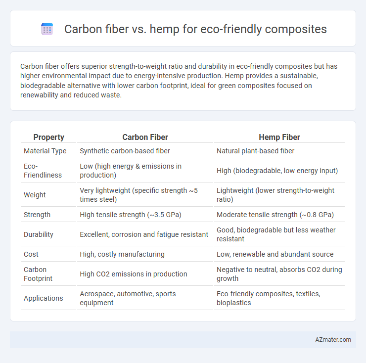 Carbon fiber vs. hemp for eco-friendly composites - What is The Difference?