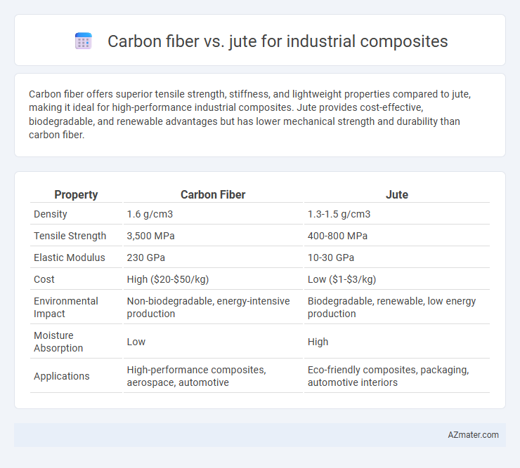 Carbon fiber vs. jute for industrial composites - What is The Difference?