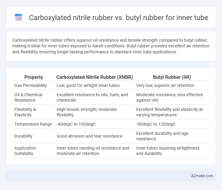 Carboxylated nitrile rubber vs. butyl rubber for inner tube - What is The Difference?