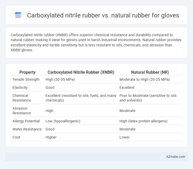 Carboxylated nitrile rubber vs. natural rubber for gloves - What is The Difference?