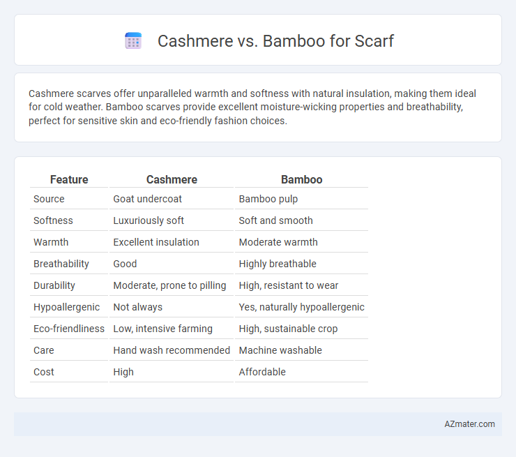 Cashmere vs. Bamboo for Scarf - What is The Difference?
