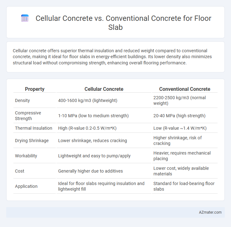 Cellular Concrete vs. Conventional Concrete for Floor Slab - What is The Difference?