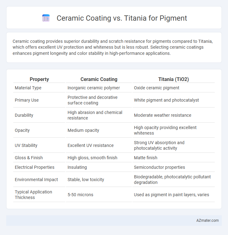 Ceramic Coating vs. Titania for Pigment - What is The Difference?