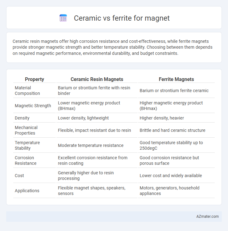 Ceramic vs ferrite for magnet - What is The Difference?