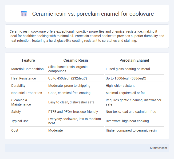 Ceramic resin vs. porcelain enamel for cookware - What is The Difference?