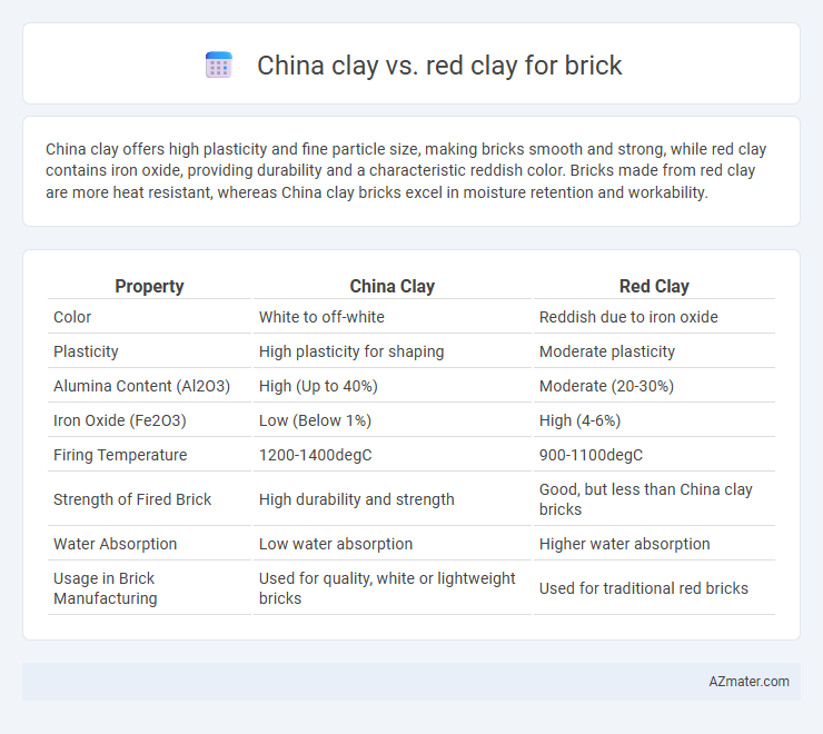 China clay vs. red clay for brick - What is The Difference?