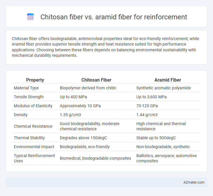 Chitosan fiber vs. aramid fiber for reinforcement - What is The Difference?