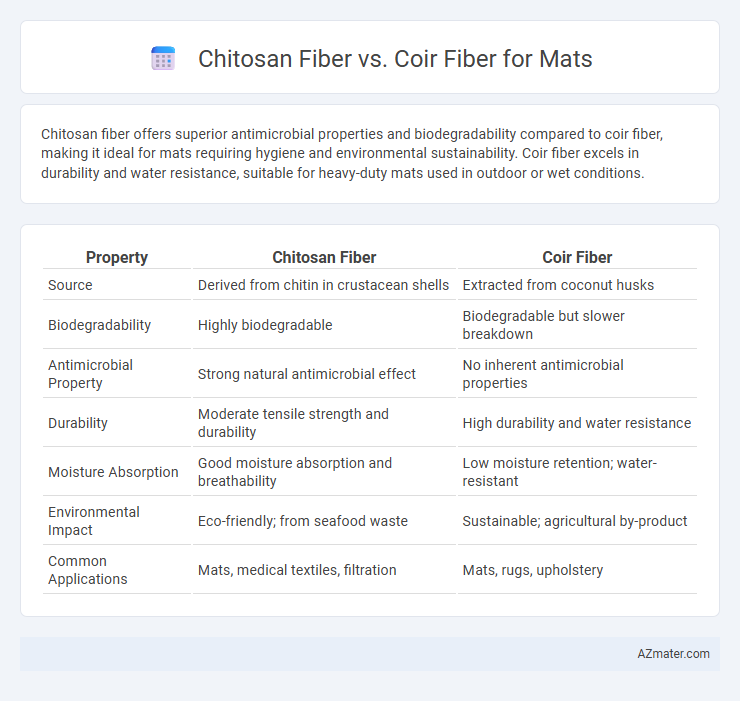 Chitosan Fiber vs. Coir Fiber for Mats - What is The Difference?