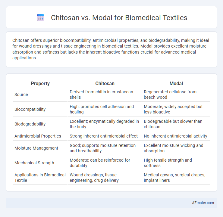 Chitosan vs. Modal for Biomedical Textiles - What is The Difference?