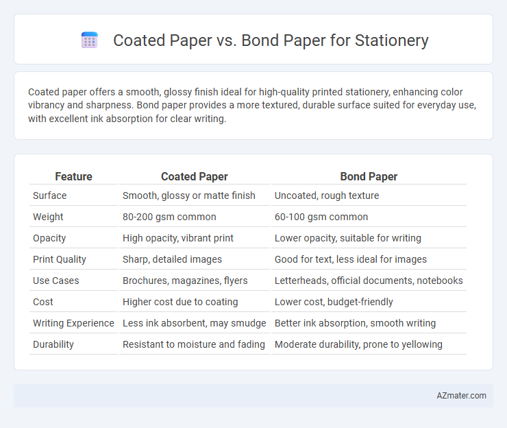 Coated Paper vs. Bond Paper for Stationery - What is The Difference?
