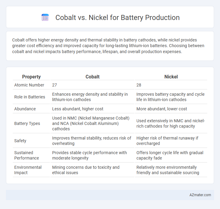 Cobalt vs. Nickel for Battery Production - What is The Difference?