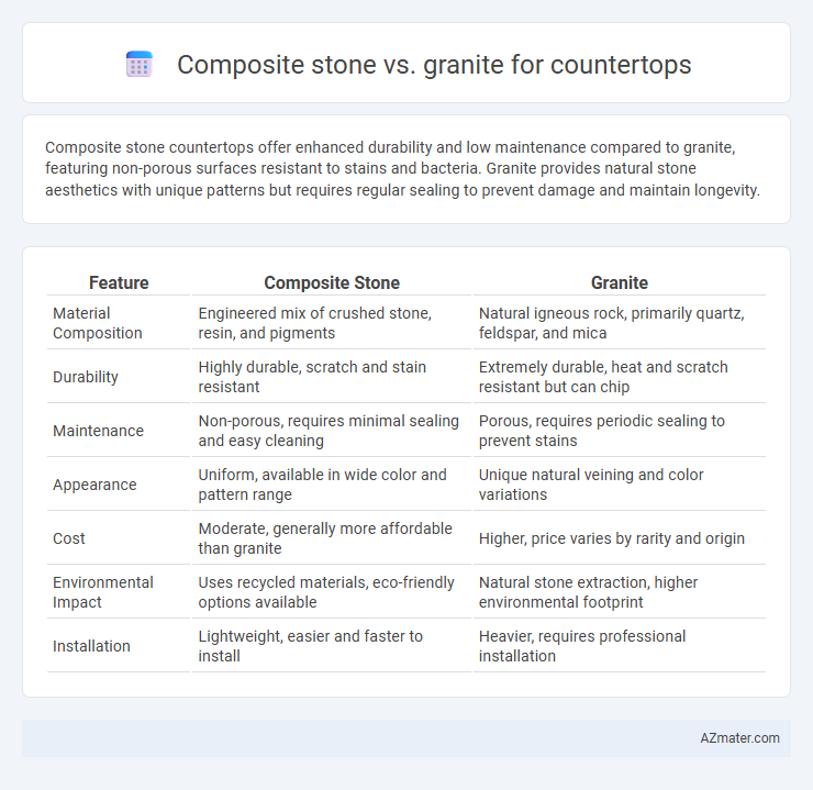 Composite stone vs. granite for countertops - What is The Difference?