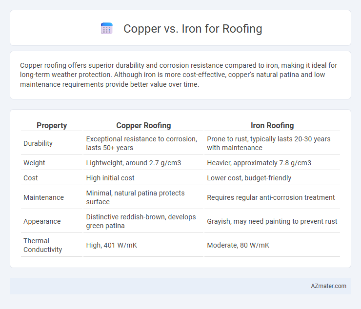 Copper vs. Iron for Roofing - What is The Difference?