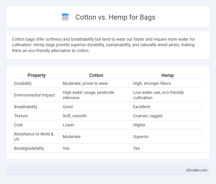 Cotton vs. Hemp for Bags - What is The Difference?