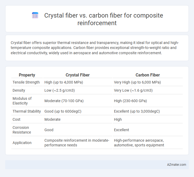 Crystal fiber vs. carbon fiber for composite reinforcement - What is The Difference?