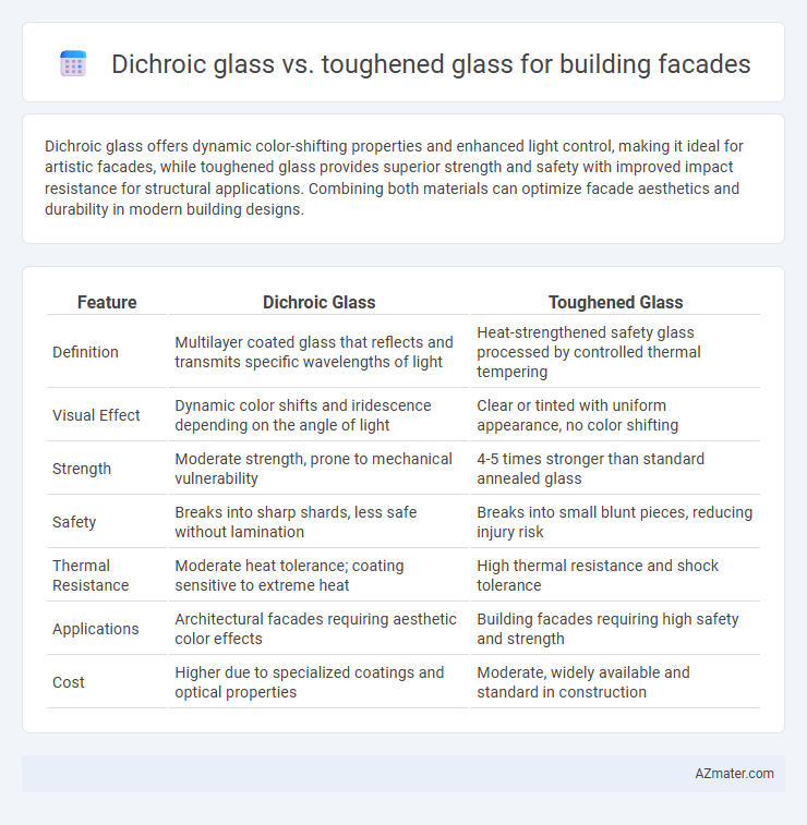 Dichroic glass vs. toughened glass for building facades - What is The Difference?