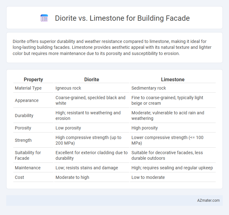 Diorite vs. Limestone for Building Facade - What is The Difference?