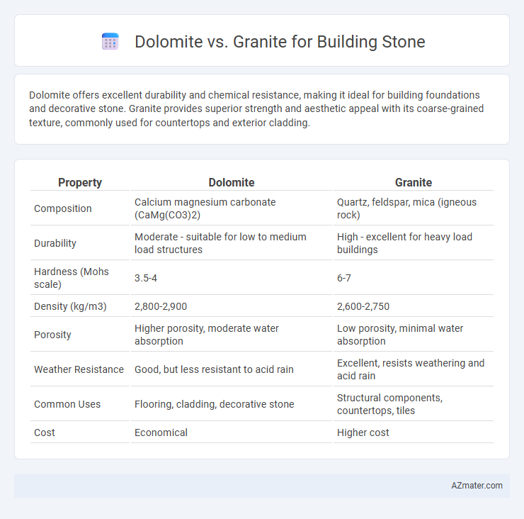 Dolomite vs. Granite for Building Stone - What is The Difference?