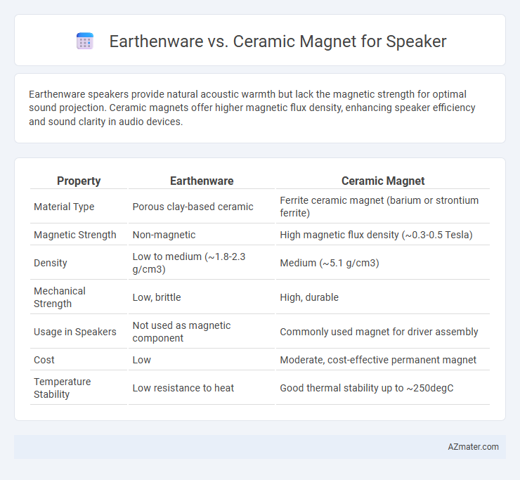 Earthenware vs. Ceramic Magnet for Speaker - What is The Difference?