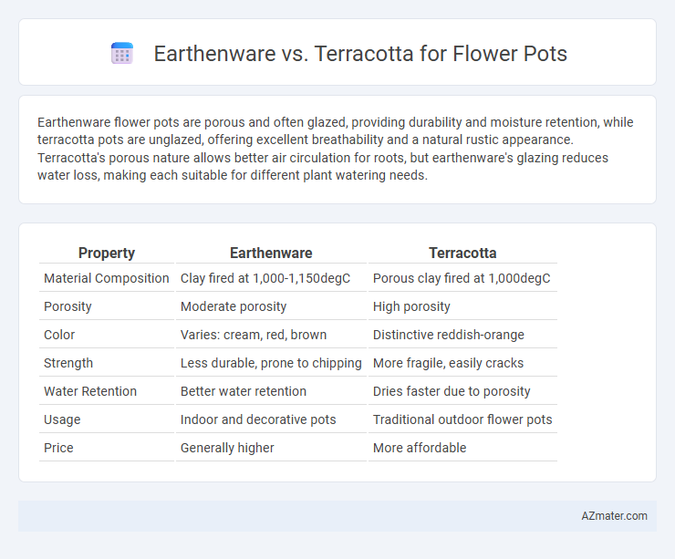 Earthenware vs. Terracotta for Flower Pots - What is The Difference?