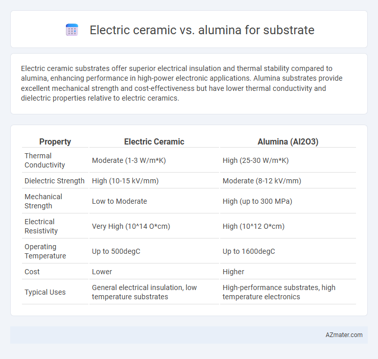 Electric ceramic vs. alumina for substrate - What is The Difference?