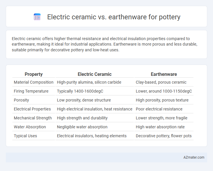Electric ceramic vs. earthenware for pottery - What is The Difference?