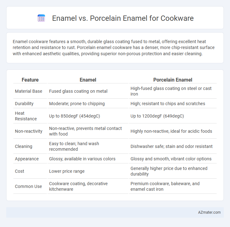 Enamel vs. Porcelain Enamel for Cookware - What is The Difference?