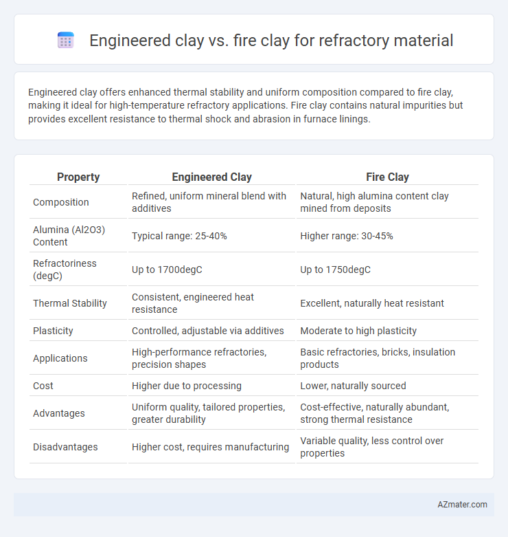 Engineered clay vs. fire clay for refractory material - What is The Difference?
