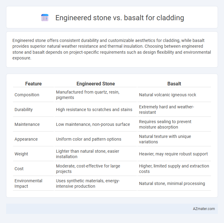 Engineered stone vs. basalt for cladding - What is The Difference?