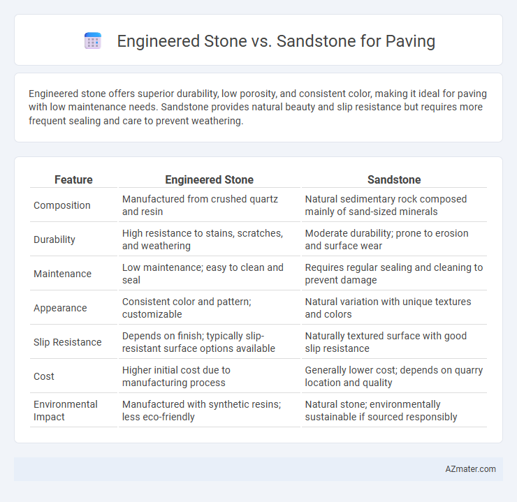 Engineered Stone vs. Sandstone for Paving - What is The Difference?