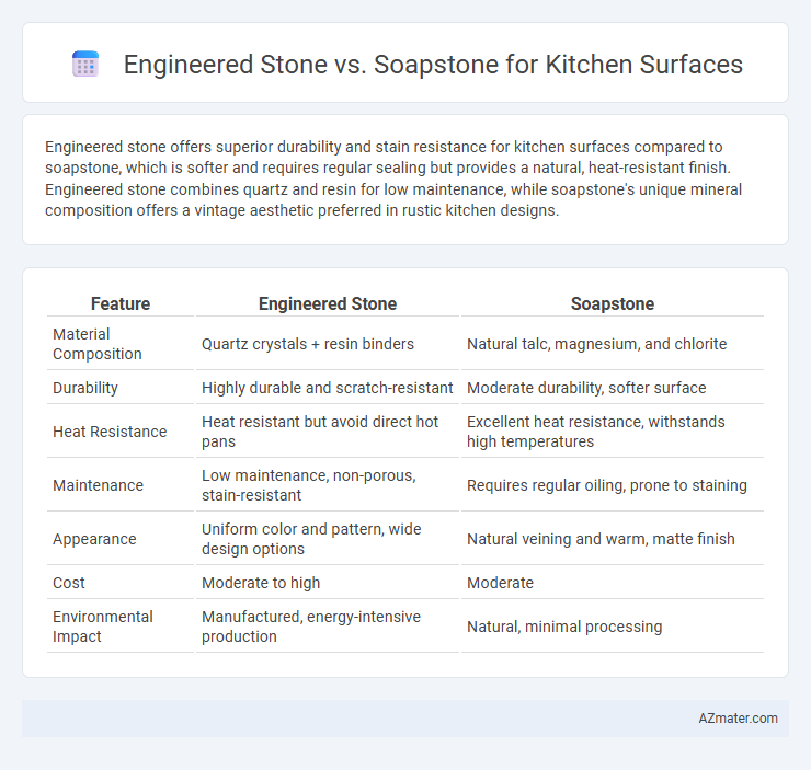 Engineered Stone vs. Soapstone for Kitchen Surfaces - What is The Difference?